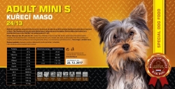 BARDOG ADULT Mini 24/13 kuřecí maso pro střední plemena 4 kg